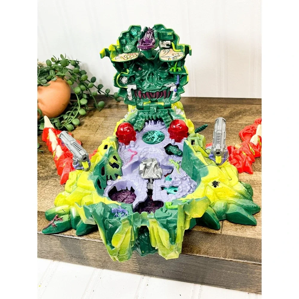 Vintage Mighty Max Storms Dragon Island Playset 1993 Bluebird Toys - Works‎